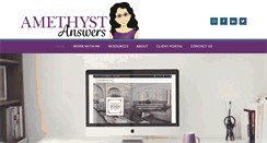 Desktop Screenshot of amethystanswers.com